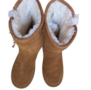 Koolaburra By UGG Tan Girl's Winter Boots, 2y